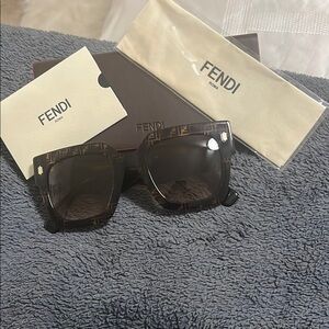 Fendi Tortoise Shell Sunglasses AUTHENTIC